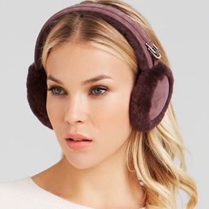 Ugg Double U Earmuffs in Brown